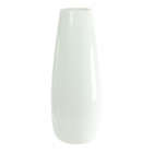 Vase Ease XL en céramique, blanc brillant Ø 23 x H. 60 cm